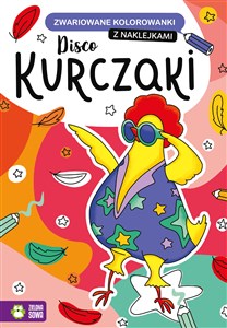 Obrazek Zwariowane kolorowanki Disco kurczaki