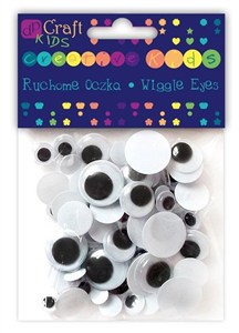 Picture of Ruchome oczka 75szt mix