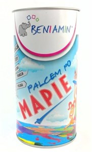 Picture of Palcem po mapie w tubie