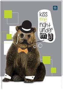 Picture of Brulion A5 w kratkę 96 kartek 5 sztuk mix