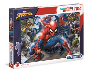 Picture of Puzzle Supercolor Spider-Man 104