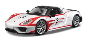 Obrazek Porsche Race 918 Weissach 1:24 BBURAGO