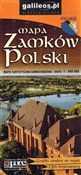 Mapa zamkó... - Opracowanie Zbiorowe -  Polish Bookstore 