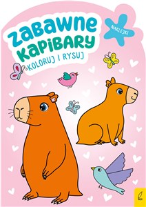 Picture of Koloruj i rysuj Zabawne kapibary