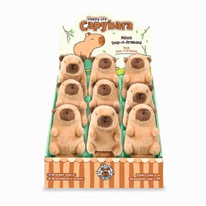 Obrazek Bransoletka pluszowa Kapibara Snap-it