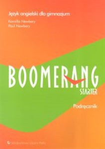 Obrazek Boomerang Starter Podręcznik Język angielski Gimnazjum