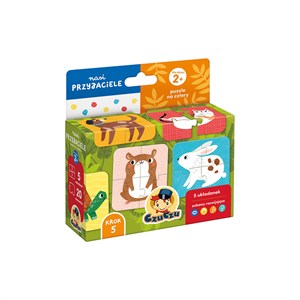 Obrazek CzuCzu Nasi przyjaciele Puzzle na cztery 2+