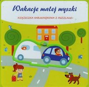 Picture of Wakacje małej myszki Książeczka harmonijkowa z puzzlami