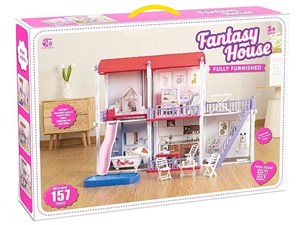 Obrazek Domek dla lalek z meblami