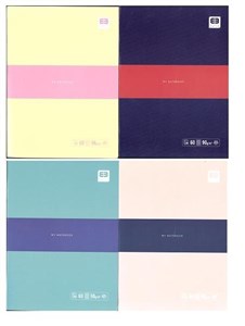 Picture of Zeszyt A5/60K kratka Black&Blue pastele (10szt)