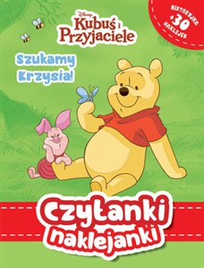 Obrazek Czytanki naklejanki Szukamy Krzysia! Disney Kubuś i Przyjaciele