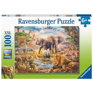 Picture of Puzzle XXL 100 Dzikie zwierzęta