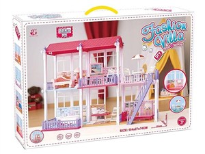 Obrazek Domek dla lalek z meblami