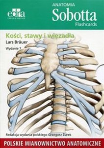 Obrazek Anatomia Sobotta Flashcards Kości stawy i więzadła Polskie mianownictwo anatomiczne