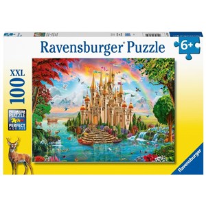 Picture of Puzzle XXL 100 Tęczowy zamek