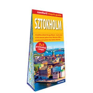Obrazek Sztokholm laminowany map&guide 2w1 przewodnik i mapa