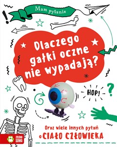 Obrazek Dlaczego gałki oczne nie wypadają? Oraz wiele innych pytań o ciało człowieka. Mam pytanie