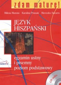 Obrazek Zdam maturę język hiszpański egzamin ustny i pisemny poziom podstawowy + CD