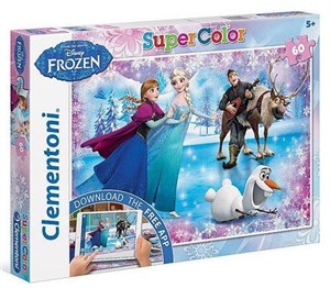 Picture of Puzzle z aplikacją  Frozen 60 el.