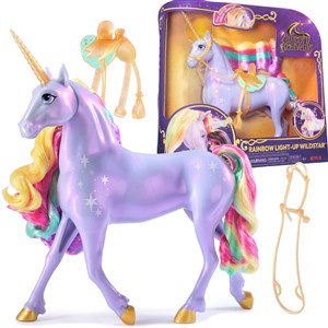 Obrazek Interaktywny Jednorożec Gwiazda  ze światłem dźwiękiem i muzyką