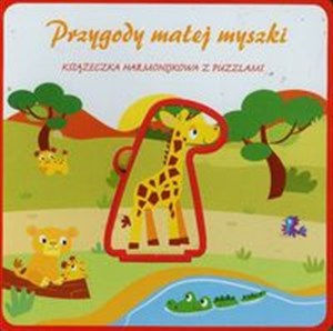 Obrazek Przygody małej myszki Książeczka harmonijkowa z puzzlami