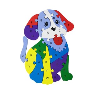 Obrazek Puzle drewniane Piesek