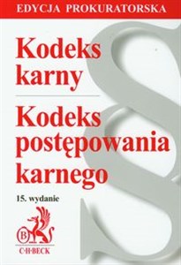 Picture of Kodeks karny Kodeks postępowania karnego