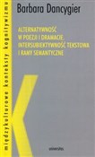 Alternatyw... - Barbara Dancygier -  foreign books in polish 