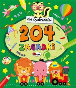 Picture of 204 zagadki dla bystrzaków