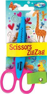 Obrazek Nożyczki dla dzieci Zig Zag 135mm CENTRUM