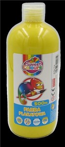 Obrazek Farba plakatowa żółta 500ml