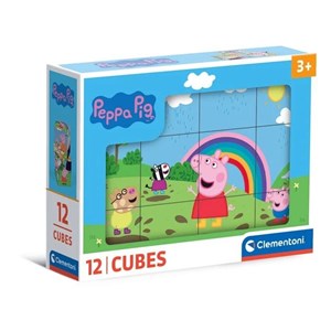 Picture of Klocki  Peppa Pig 12 elementów 41195