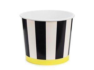 Obrazek Wiaderka na przekąski Paski 14cm mix 2szt