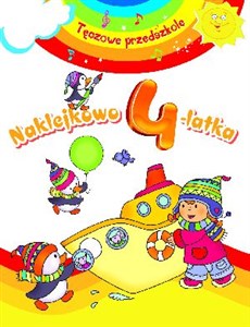 Obrazek Naklejkowo 4-latka. Tęczowe przedszkole