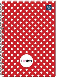 Picture of Kołozeszyt A4 w kratkę 100 kartek 5 sztuk