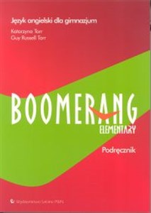 Picture of Boomerang Elementary Podręcznik Język angielski Gimnazjum
