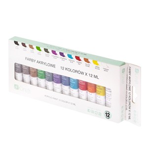 Picture of Farby akrylowe 12 kolorów