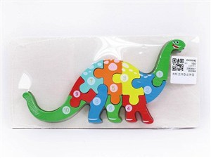 Obrazek Puzzle drewniane - dino