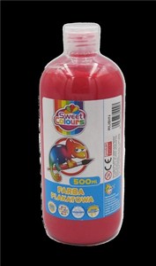 Obrazek Farba plakatowa rubinowa 500ml