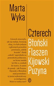 Picture of Czterech. Błoński, Flaszen, Kijowski, Puzyna Esej o przyjaźni i pokrewieństwie umysłowym