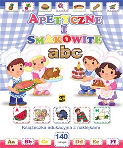 Picture of Apetyczne i smakowite ABC Książeczka edukacyjna z naklejkami