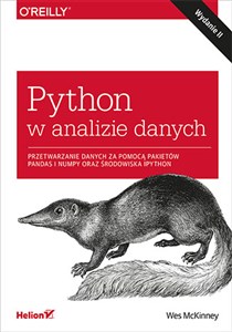 Picture of Python w analizie danych Przetwarzanie danych za pomocą pakietów Pandas i NumPy oraz środowiska Ipy