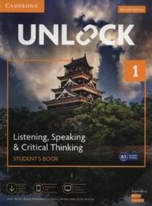 Obrazek Unlock 1 Listening, Speaking & Critical Thinking Student's Book Mob App and Online Workbook