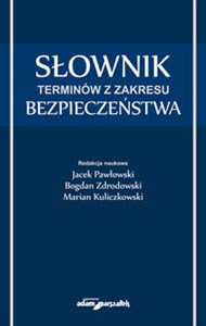 Picture of Słownik terminów z zakresu bezpieczeństwa