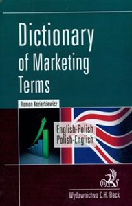 Obrazek Dictionary of marketing terms angielsko-polski polsko-angielski