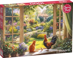 Obrazek Puzzle 1000 CherryPazzi Enjoying the View 31360