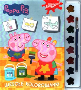 Picture of Świnka Peppa. Wesołe kolorowanki + farbki