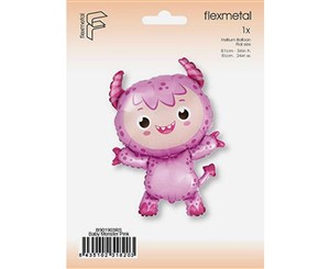 Obrazek Balon foliowy Mały różowy potwór 86cm