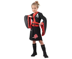 Obrazek Strój dla dzieci wojowniczka Ninja rozm. 110/120cm
