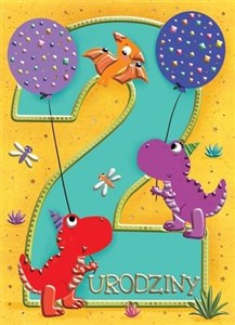 Obrazek Karnet B6 2 DINOZAURY